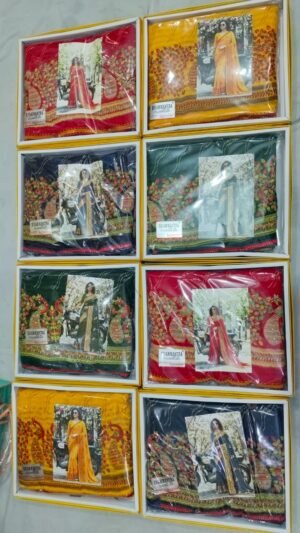 Synthetic Saree Satvachan Brahmastra