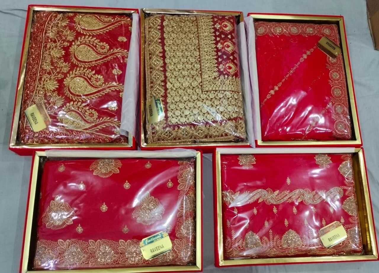 Synthetic Saree Jai Laxmi Silk Raveena - Image 2