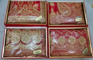 Synthetic Saree Jai Laxmi Silk Kanyadan