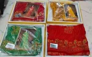 Synthetic Saree Satvachan Barsaat