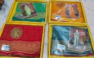 Synthetic Saree Satvachan Ramayan