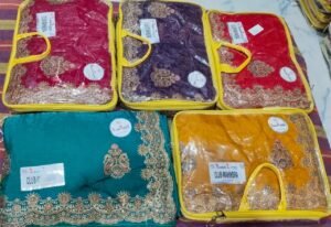 Synthetic Saree Kanak Laxmi Club Mahindra