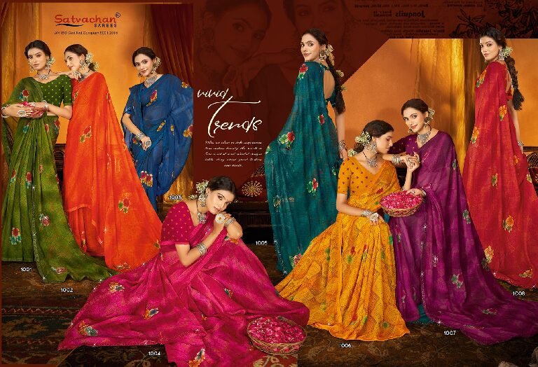 Synthetic Saree Satvachan Sita Gita