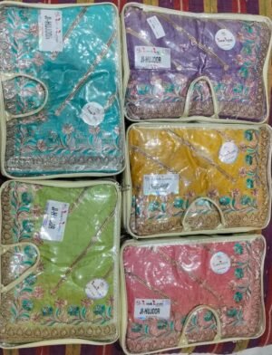Synthetic Saree Kanak Laxmi Ji Huzoor