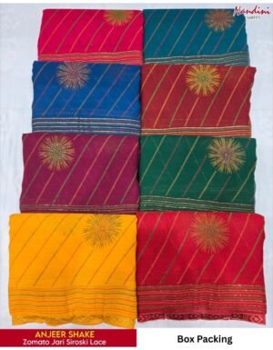 Synthetic Saree Nandini Anjeer Shake