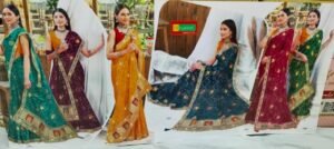 Synthetic Saree Himanee Gold Covring