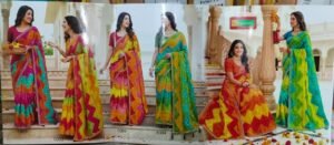 Synthetic Saree Himanee Dhruvi