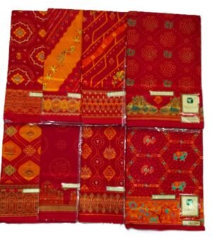 Cotton Saree Mahavir Pratibha R&G
