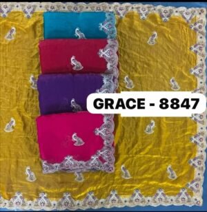 Synthetic Saree Silkaya Grace 8847