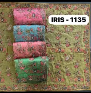 Synthetic Saree Silkaya Iris 1135