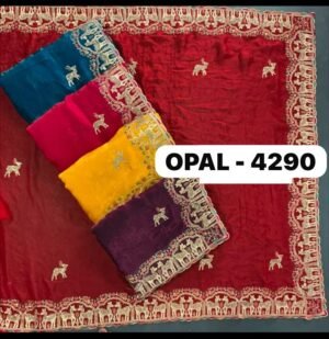 Synthetic Saree Silkaya Opal 4290