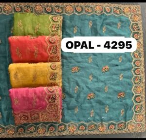 Synthetic Saree Silkaya Opal 4295