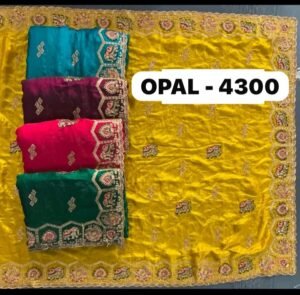 Synthetic Saree Silkaya Opal 4300