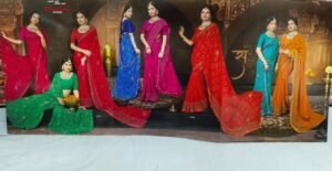 Synthetic Saree Nandini Rushali