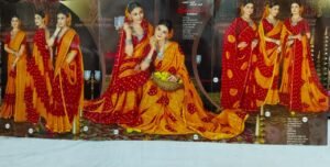 Synthetic Saree Nandini Phulkari