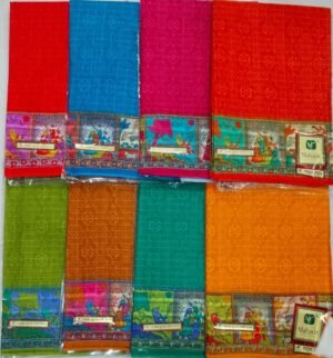 Cotton Saree Mahavir Poonam Chokda