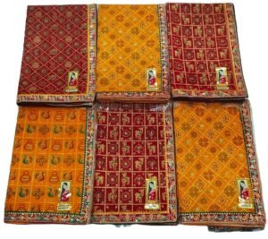 Cotton Saree Minu Mahagauri