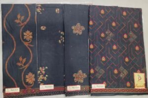 Cotton Saree Bansiwala Black Sona