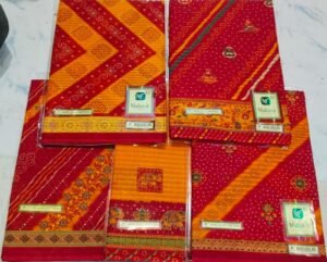 Cotton Saree Mahavir Ranjana