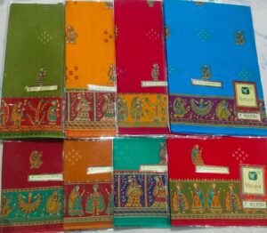 Cotton Saree Mahavir Megh Mithila